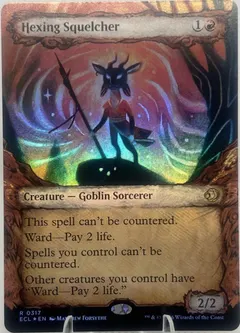 Hexing Squelcher [Showcase Foil] #317