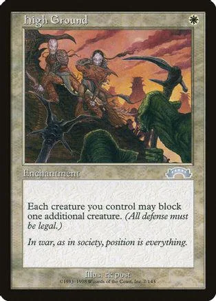 Fantasy art card featuring dark, dramatic scene with figures and creatures.