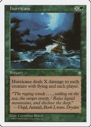 Stormy sea with sailing ship under dark, turbulent sky. Hurricane card.