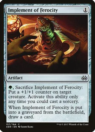 Card art shows a glowing, ornate object held by shadowy hands.