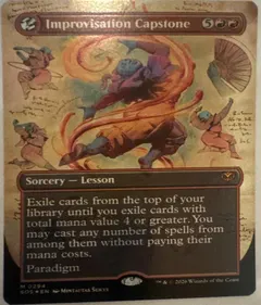 Improvisation Capstone [Borderless Foil] #294