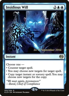 Insidious Will [Prerelease] #52