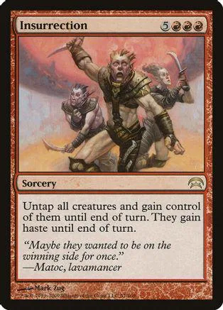 Card art depicts warriors fighting in a dramatic, fiery scene.