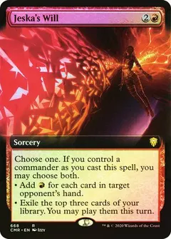 Jeska's Will [Extended Art Foil] #668