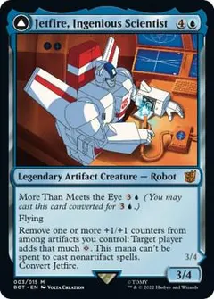 Jetfire, Ingenious Scientist [Foil] #3