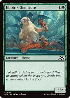 Jibbirik Omnivore #166