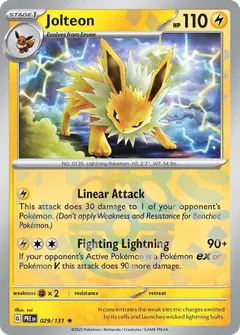 Jolteon [Master Ball] #29
