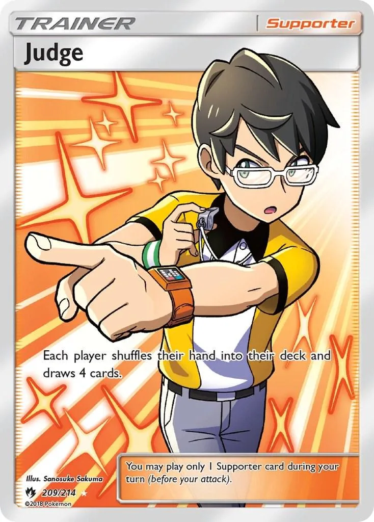 Anime-style character with glasses points forward on a bright orange background.