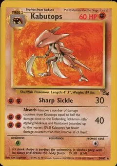 Kabutops [1999-2000] #24