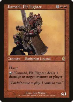 Kamahl, Pit Fighter [Foil]