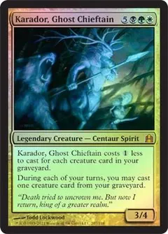 Karador, Ghost Chieftain [Oversized] #207