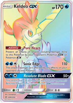 Keldeo GX #240