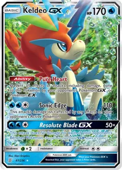 Keldeo GX #47