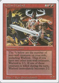Keldon Warlord #160