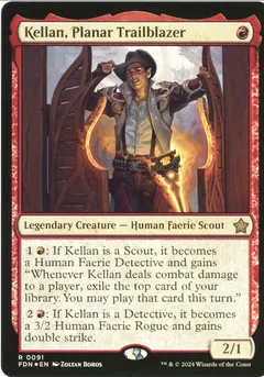 Kellan, Planar Trailblazer [Foil] #91