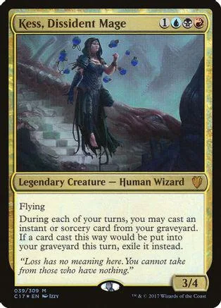 Dark-haired mage in flowing robes casts blue magic on a fantasy landscape.