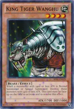 King Tiger Wanghu [Starfoil Rare] BP01-EN129