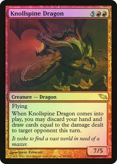 Knollspine Dragon [Foil] #98