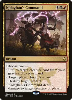 Kolaghan's Command [Foil] #224