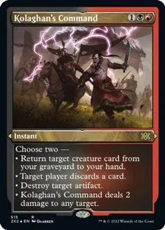 Kolaghan's Command [Foil Etched]