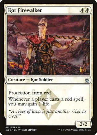Card art depicts a warrior in armor against a dark, fiery background.