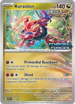 Koraidon [Prerelease Staff] #119