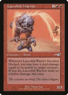 Laccolith Warrior [Foil]