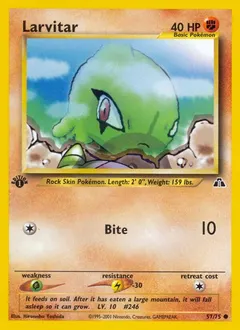 Larvitar [1st Edition] #57