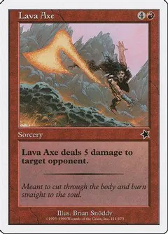 Lava Axe