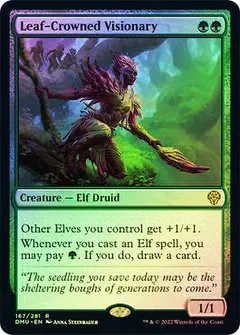 Leaf-Crowned Visionary [Foil] #167