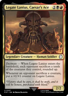Legate Lanius, Caesar's Ace #107