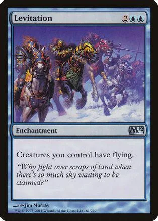 Card art depicts armored figures riding horses through a snowy landscape.