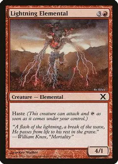 Lightning Elemental [Foil]