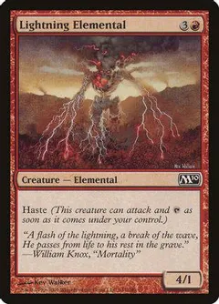 Lightning Elemental [Foil]