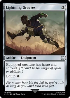Lightning Greaves #761