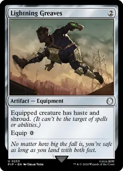 Lightning Greaves [Foil] #233