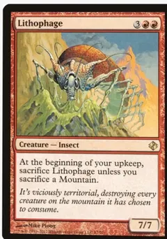 Lithophage