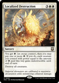 Localized Destruction [Foil] #93