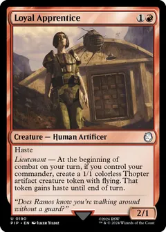 Loyal Apprentice [Foil] #190