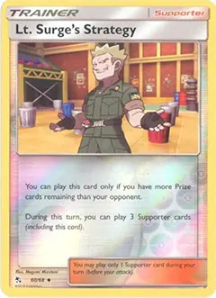 Lt. Surge's Strategy [Reverse Holo] #60