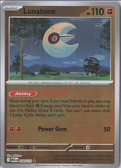 Lunatone [Reverse Holo] #74