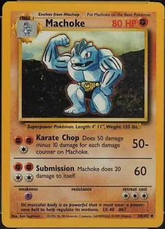Machoke [Trainer Deck A] #34