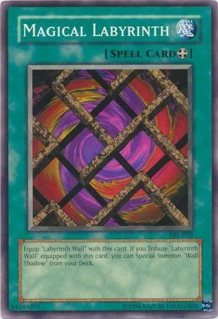 Purple and orange swirling pattern on a Magic: The Gathering spell card.