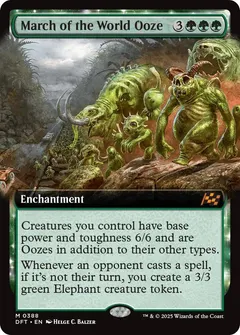 March of the World Ooze [Foil] #388