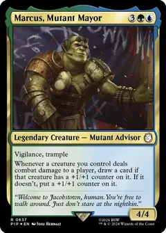 Marcus, Mutant Mayor #637