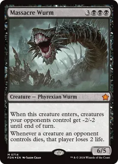 Massacre Wurm #714