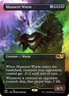 Massacre Wurm [Extended Art Foil]