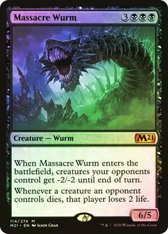 Massacre Wurm [Foil] #114