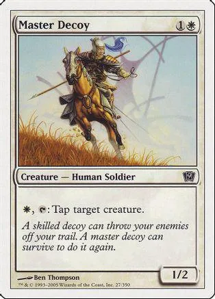Card art: armored rider on horse against a misty, desolate background.