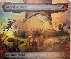 Meek Attack [Showcase Foil] #319